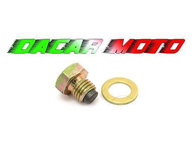 OIL DRAIN CAP M12X1.50 Azel Diamond Back 50 4T