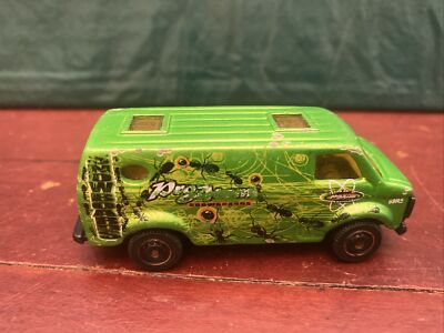 Matchbox  Chevy Van Green Pro Atom Snowboards Ants Custom Boards Thailand 2006