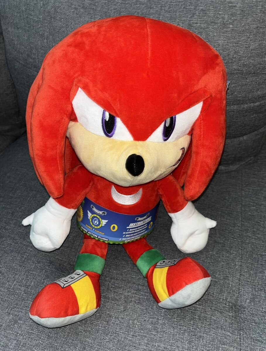 Sonic The Hedgehog: Sonic Moveable 10 Plush - Circle Red