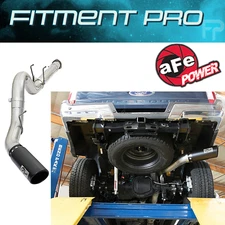 aFe Atlas 5" AL Exhaust System For 2017-25 Ford F-250 F-350 6.7L V8 Turbo Diesel