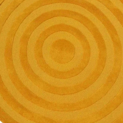 Round Rug, 8 ft Round Rug, Hand Tufted, 9x9, 10x10 Wool Round Carpet, Circle Rug - Image 2 of 4