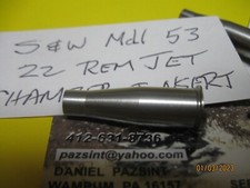 Rare Original Vintage New Smith Wesson Model 53 Rem Jet Chamber Insert .22 Lr