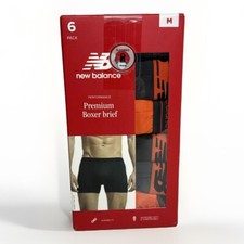 New Balance Performance Premium Boxer Briefs - Pack Of 6 - Men  s Medium