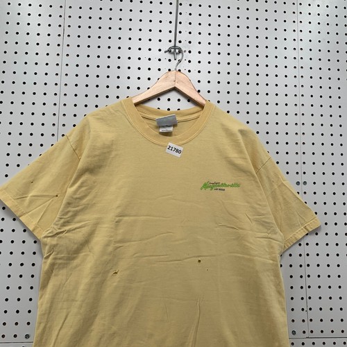 Vintage Jimmy Buffet Margaritaville Shirt Yellow Adult XL 23.5x29 Las Vegas - Picture 6 of 17