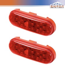 2Pcs Fit For Volvo VNL VNR Mack Anthem Tail Lamp Turn Signal Light Red LED