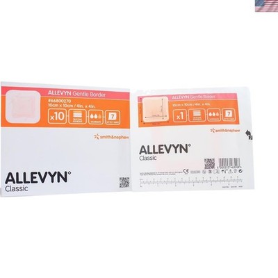 Smith and Nephew Gentle Border Dressing 4'' x 4'' - Box of 10