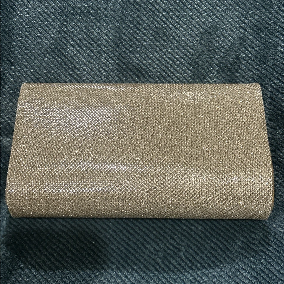 BareMinerals золото отлива блестящий красоты косметики сумка/клатч новый без ЯРЛЫКОВ - Изображение 3 из 4