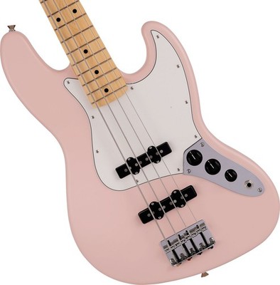 Fender Made In Japan Junior Collection Jazz Bass Satin Shell Pink