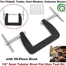 1/8" Semi Tubular Rivets Fix Kit For Pinball Tonka Coleman Stoves Vent Window