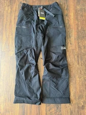 NEW Mountain Hardwear Men's First Tracks Pants Black Size Large