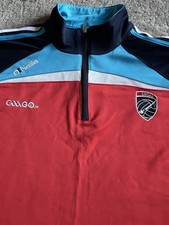 O’Neills GAA Quarter Zip Training Top – USGAA Crest – Red/Navy/Blue – Size XL