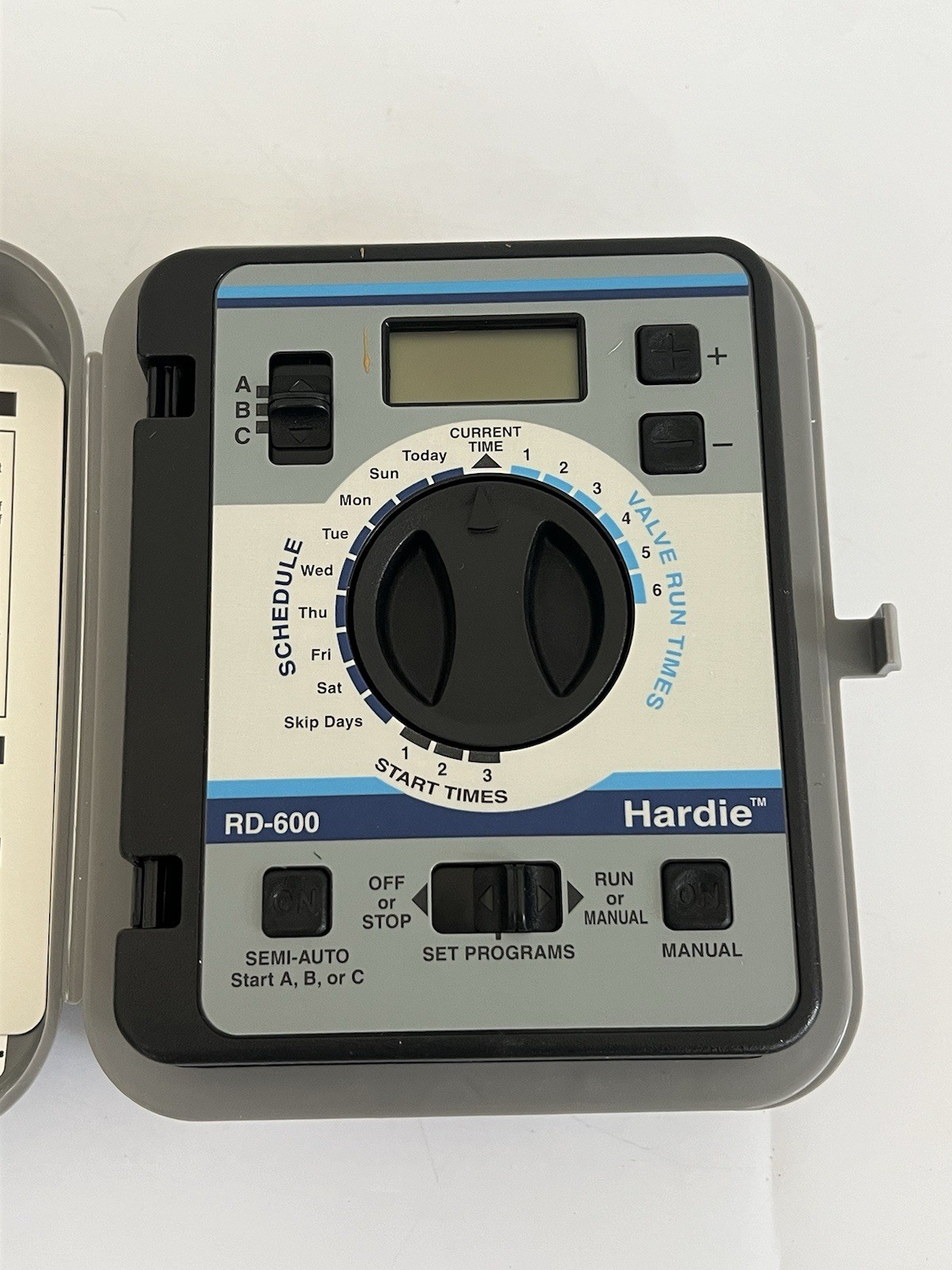 Irritrol Rain Dial RD600-INT Station Indoor Irrigation Controller Open Box 1997