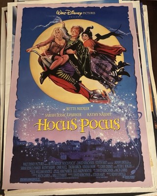 Hocus Pocus Original DS Rolled Movie Poster