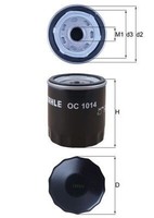 Mahle ÖLfilter OC 1014 FüR Ford Volvo