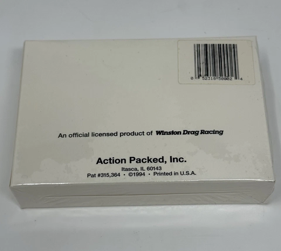 1994 Action Packed Drag Racing Premiere Edition Complete 42 Card Set Sealed New - Image 2 of 2