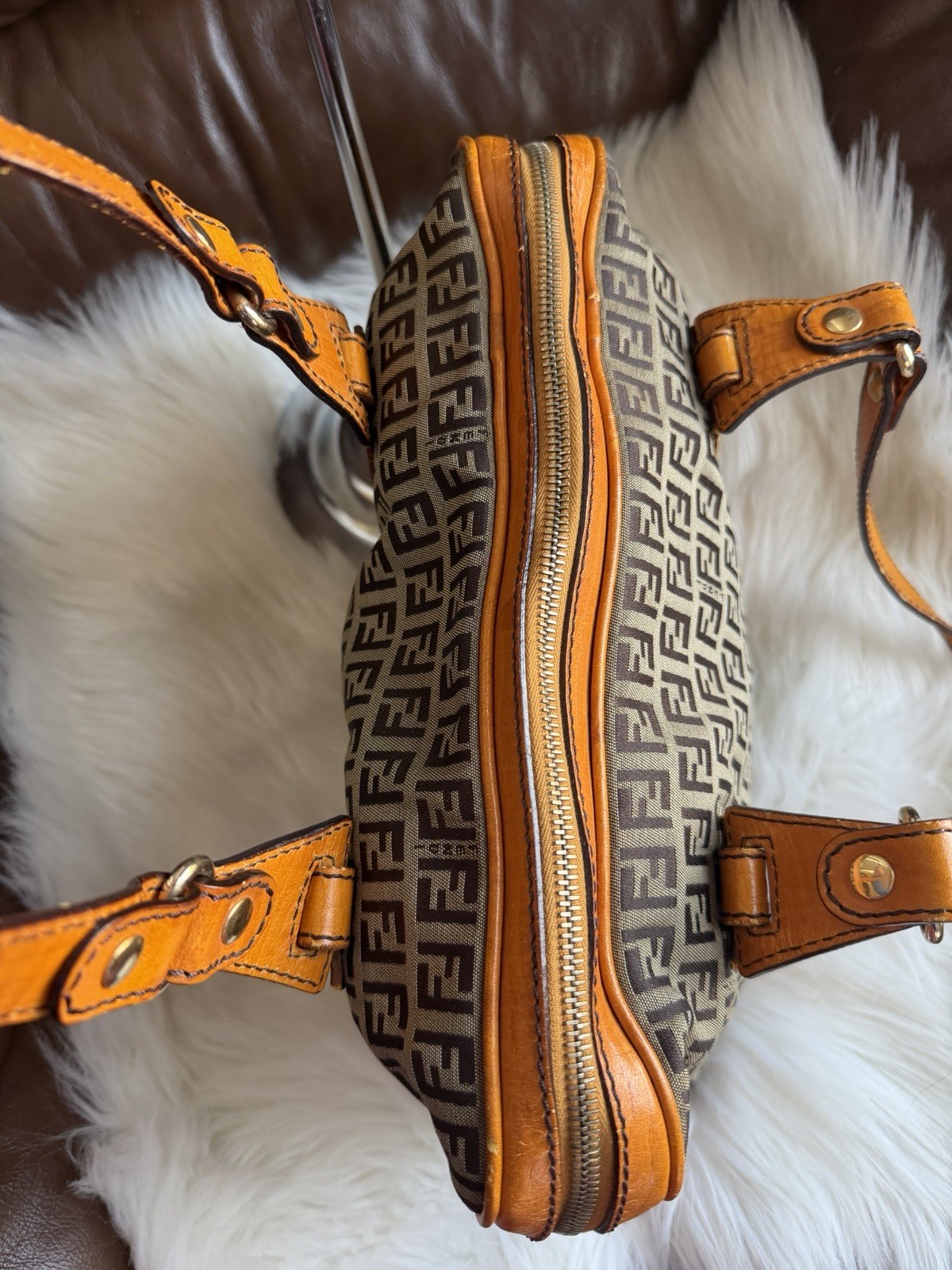 Fendi Brown Authentic - image 8