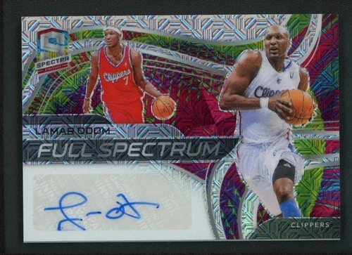 2020-21 LAMAR ODOM 13/25 AUTO PANINI SPECTRA FULL SPECTRUM MOJO AUTOGRAPHS