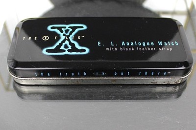 The X Files Watch, Akte X Uhr, Wesco 1995, in OVP Box mit Pins