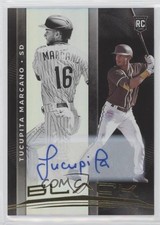 2021 Panini Chronicles Black Auto Tucupita Marcano #8 Auto 0m4q