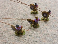 Germania Cremerius  Elastolin 70mm Carthaginian Long Spearmen x4 Lot 3