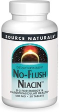 Source Naturals No-Flush Niacin, B-3 for Ener...
