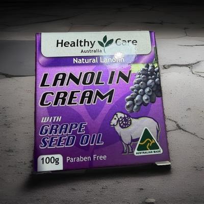 Healthy Care Australia Lanolin Cream with Grape Seed Oil