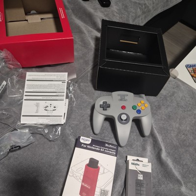 8BitDo X Retrobit N64 Bluetooth Gamepad RB8-64 Nintendo + 2 8bitdo adapter