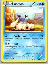 Cubchoo 28/98 Common Emerging Powers Pokemon Near Mint