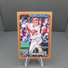2024 Topps Series 1 - JOEY MENESES - GOLD Parallel /2024