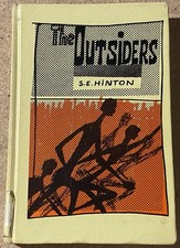 The Outsiders S.E. Hinton 1967 EX Library Book Hardcover