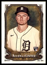 2024 Topps Allen & Ginter #146 Parker Meadows Rookie Detroit Tigers RC Card. rookie card picture