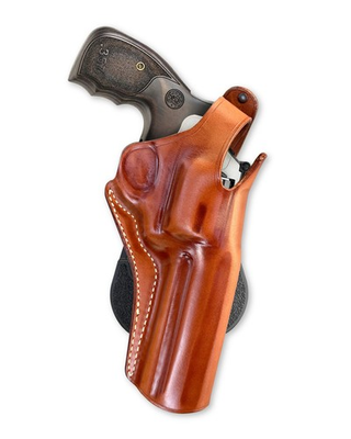 #ad Leather Paddle Holster For Samp;W Model 686 Plus 357 Magnum 7 Shot 5quot; Barrel #1510# $83.45