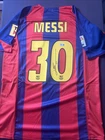 Lionel Messi Signed Autograph AUTO # “30”  Soccer Jersey Beckett BAS COA L01