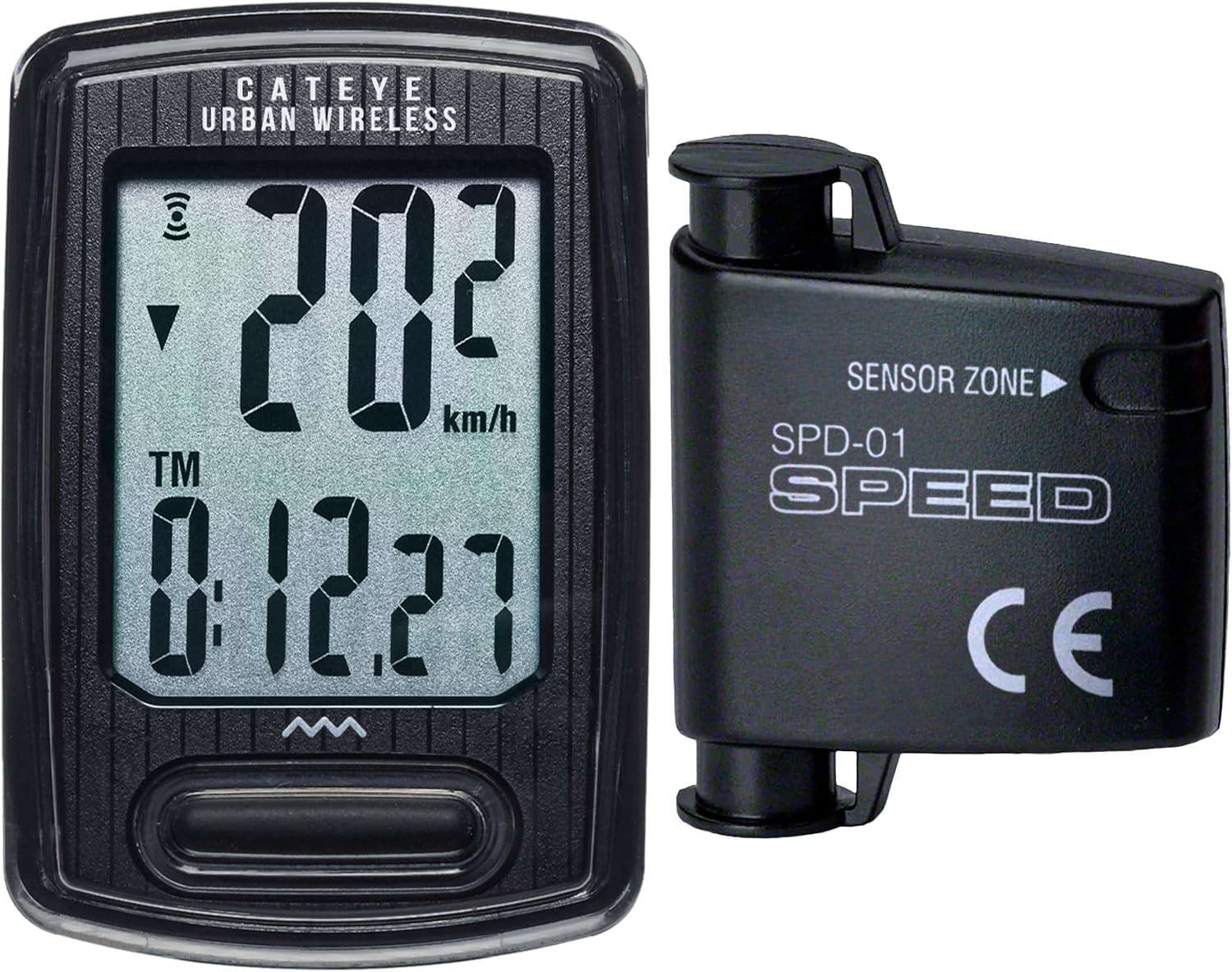 Urban Wireless Bike Computer &ndash; Analog Speedometer & Odometer with Calorie Tracki