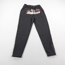 Trapstar Pants Mens Small Black London Shooters Embroidered Sweatpants Joggers