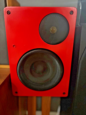 RFT k13 profiL Speakers - Custom Candy Apple Red - German Audiophile Quality