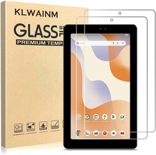 2 Pack Tablet Tempered Glass Screen Protector with 9H Anti Scratch for Surf Onn