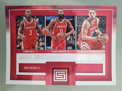 2017-18 Panini Status Factions Paul Harden Anderson #20 Rockets N NBA Basketball
