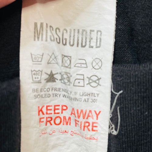 Leggings negros recortados Missguided Lissy Roddy talla 2 - Imagen 9 de 9