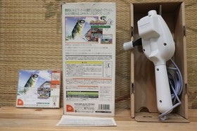 Get Bass w/fishing Controller w/box manual Dreamcast DC Japan VG!