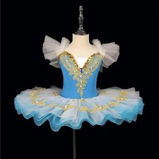 Girls Ballet Dress Elegant Performance Dance Dresses Girl Clothing Outfit Kids