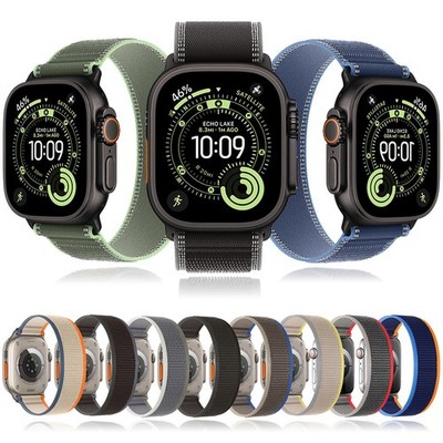 Nylon Trail Loop Armband für Apple Watch 11 10 9 8 7 SE 44/45/46/49mm Ultra 3 2