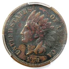 1873 Double Liberty Indian Cent DDO 1C FS-101 - PCGS VF Detail - Rare Variety!