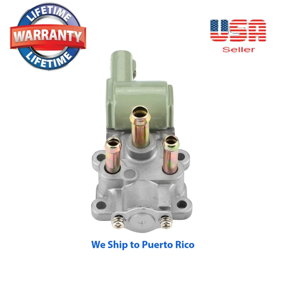 Válvula de control de aire de ralentí con junta para Asuna Sunfire Geo Prizm Toyota Celica Foto 2 de 4