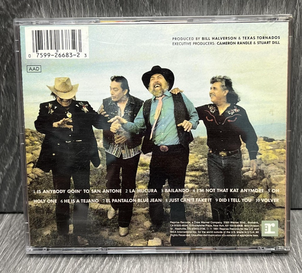 Texas Tornados CD Zone Of Our Own 1991 Tejano Country Rock Album