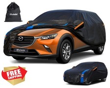 Molebt SUV Cover Mazda CX-30/CX-3 Black-Blue Custom Fit