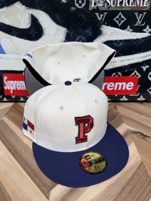 New Era Team Panama World Baseball Classic WBC Fitted Flag Chrome 7 3/8 Rare