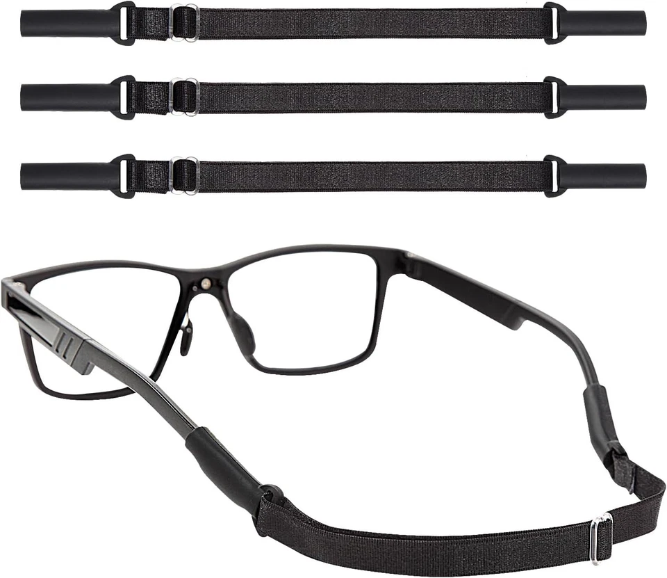 8× Adjustable Sunglasses Holder Straps Sport Glasses Leash Eyeglass Retainer USA - Image 3 of 4