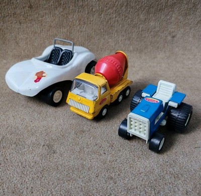 Vintage Tonka 70er Metall Mixer Traktor Buggy Diecast Restposten Set Spielzeug Konvolut