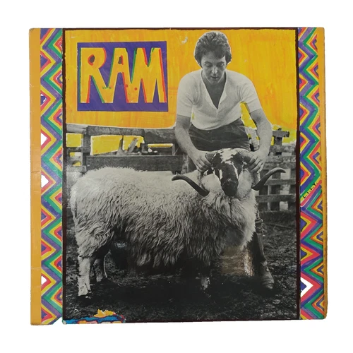 PAUL McCARTNEY 'RAM' UK 1971 1st Press VINYL ALBUM APPLE PAS 10003 VG+/VG+
